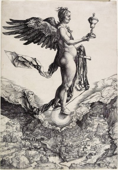 大いなる幸運」 1501-1502年頃 作： Albrecht Dürer