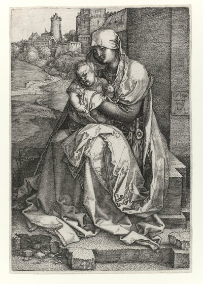 壁のマドンナ、1514 作： Albrecht Dürer