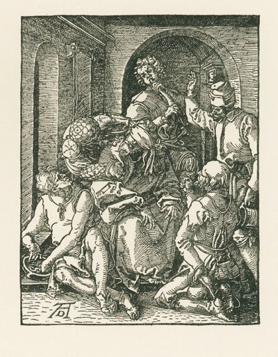 キリストの嘲笑》1508-09年頃（木版画） 作： Albrecht Dürer or Duerer