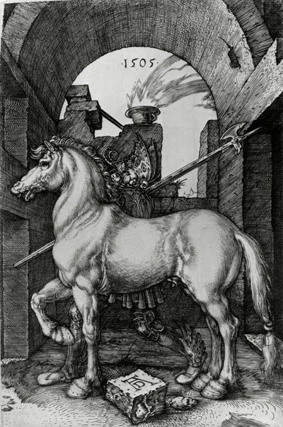小さな馬 作： Albrecht Dürer