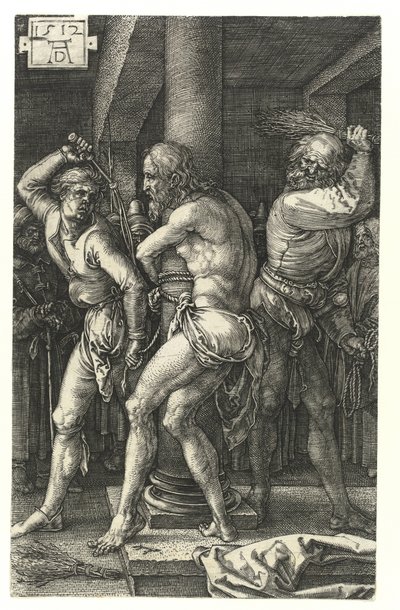 鞭毛、1512 作： Albrecht Dürer