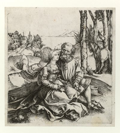 雑多な夫婦、1495年頃 作： Albrecht Dürer