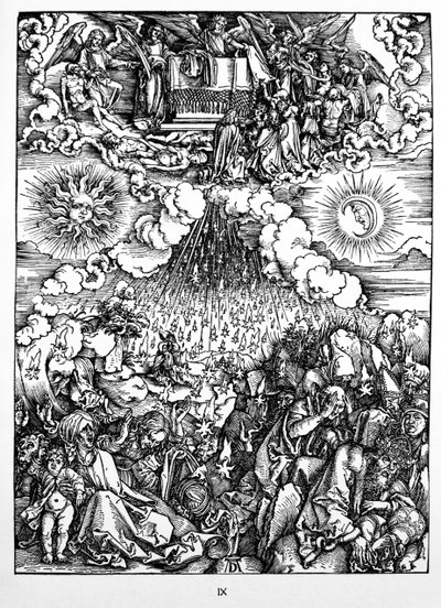 第5と第6の封印の開封 作： Albrecht Dürer or Duerer