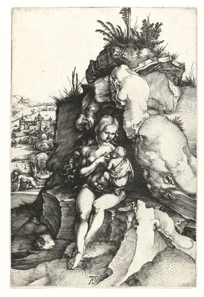 聖ヨハネクリュソストムの苦行、1496年 作： Albrecht Dürer