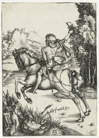 小さなクーリエ 作： Albrecht Dürer or Duerer