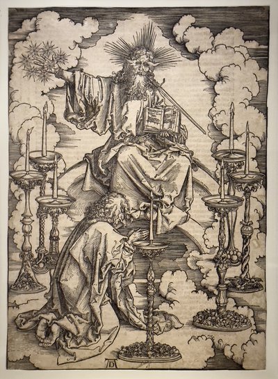 7本の燭台のビジョン 作： Albrecht Dürer or Duerer