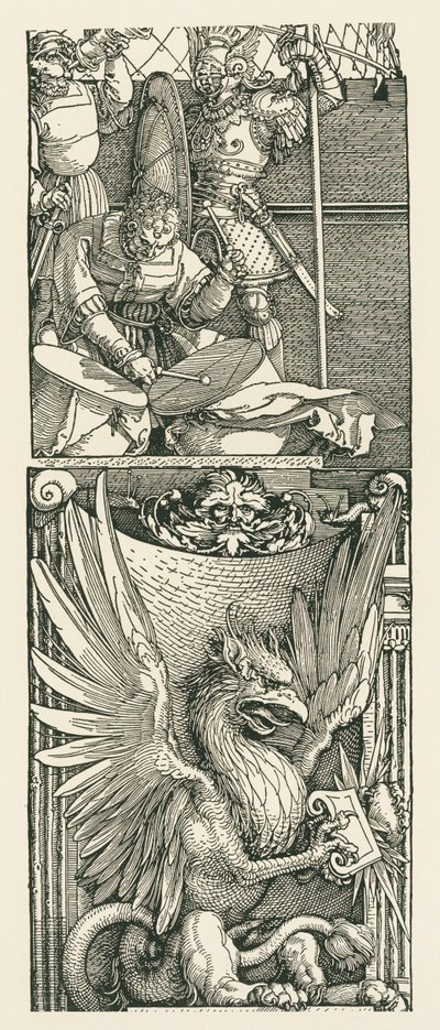 皇帝マクシミリアン1世の凱旋門 作： Albrecht Dürer or Duerer
