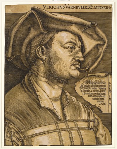 Ulrich Varnbuler、1522年 作： Albrecht Dürer