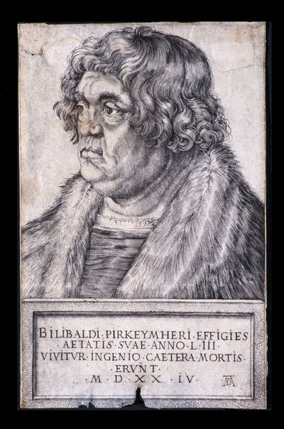 ウィリバルト・ピルクハイマー 作： Albrecht Dürer or Duerer