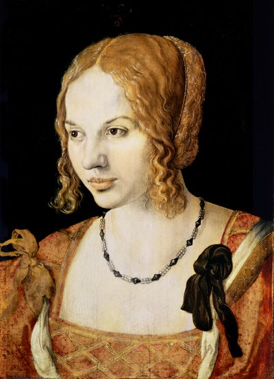 若いベネチア人女性 作： Albrecht Dürer
