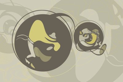 ダイナミックな有機的な形態 作： 