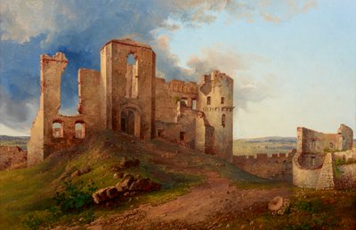 テンチン城跡 作： Aleksander Płonczyński