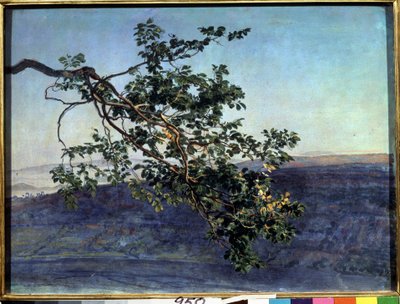 ""La branche"" Peinture de Alexander Ivanov (1806-1858) 1840-1850 State Tretyakov Gallery, Moscou 作： Aleksandr Andreevich Ivanov