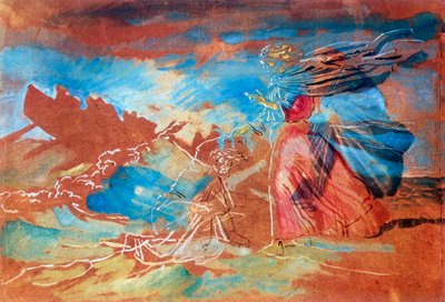 水の上を歩くキリスト、1840 作： Aleksandr Ivanov