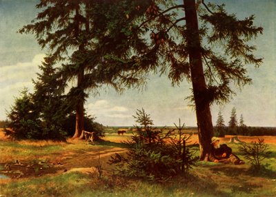 「夏の夕べ」、1878 年、1965 年。 作： Aleksandr Ivanovic Morozov