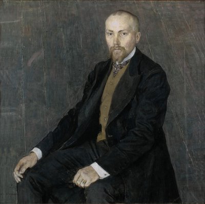 アーティストの肖像画ニコラスレーリッヒ1874-1947年、1907年 作： Aleksandr Jakovlevic Golovin