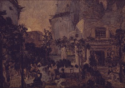 G.ビゼーによるオペラカルメンの舞台デザイン、1908年 作： Aleksandr Jakovlevic Golovin