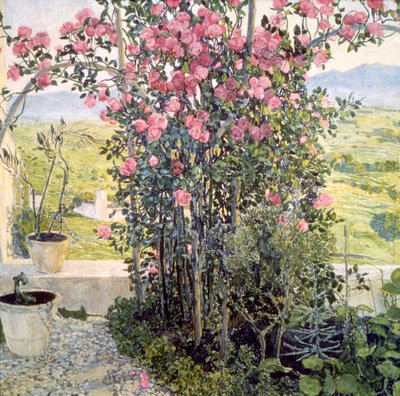 ウンブリアの谷、1910年代。 作： Aleksandr Jakovlevic Golovin