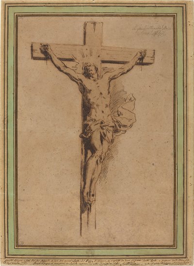 十字架上のキリスト 作： Alessandro Algardi