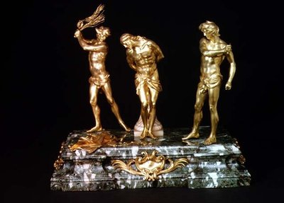 キリストの鞭打ち 17世紀半ば（金銅製 作： Alessandro Algardi