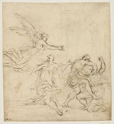 聖アグネスの奇跡 作： Alessandro Algardi
