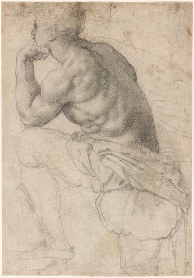 真珠取り 作： Alessandro Allori