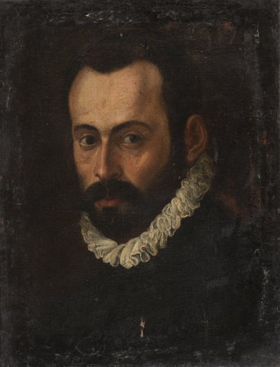 アレッサンドロ・アローリ - ある男の肖像 作： Alessandro Allori