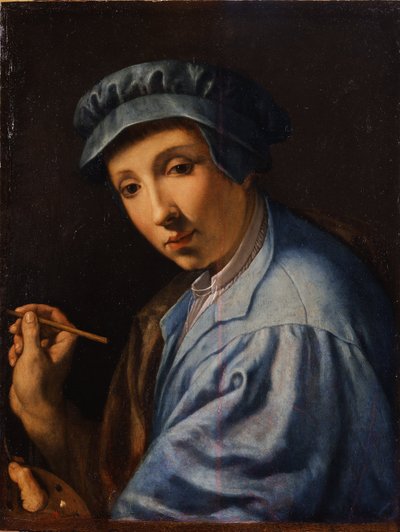 イタリア語  自画像 作： Alessandro Allori