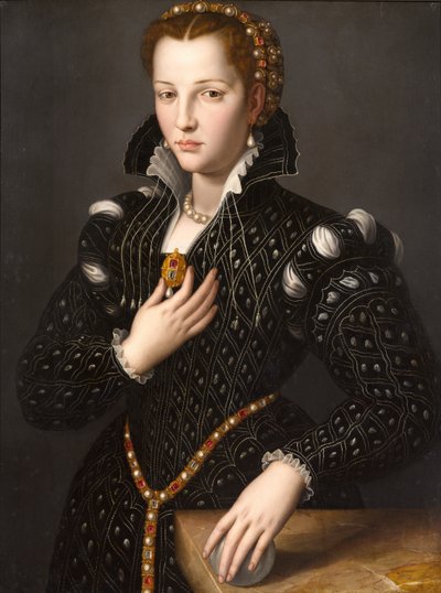 ルクレツィア・デ・メディチ (1545-1561) 作： Alessandro Allori