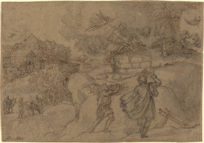 アブラハムの犠牲 作： Alessandro Allori