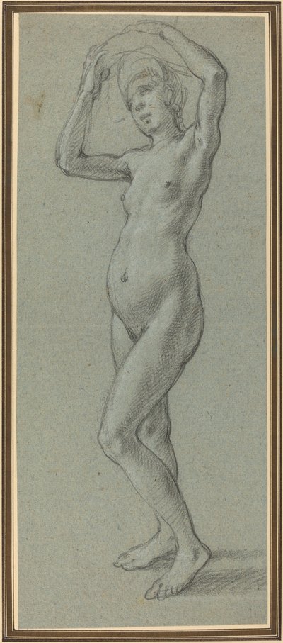 女性のヌードの研究 作： Alessandro Casolani