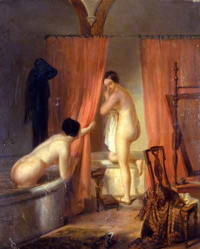 アレッサンドロ・ドゥリーニ"After the bath" 作： Alessandro Durini