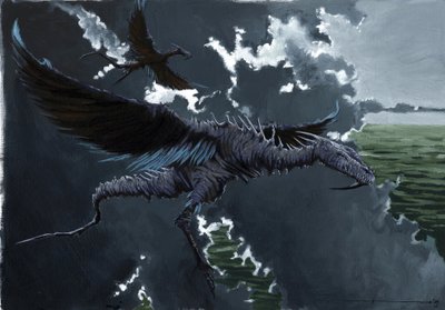素晴らしい生き物: アレッサンドロ・ロナティによるドラゴンの描写 作： Alessandro Lonati