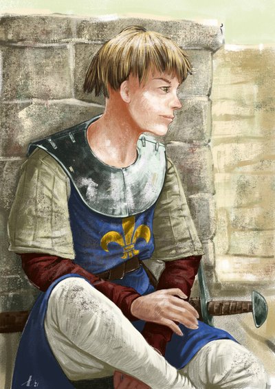 ジャンヌダルク 作： Alessandro Lonati