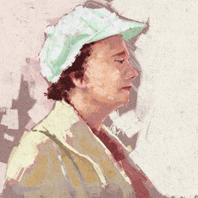 科学者レイチェル・カーソンの肖像、2023年（イラスト） 作： Alessandro Lonati