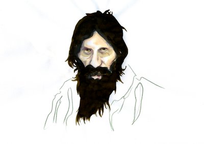 Retrato de Grigori Yefimovich Rasputin (Rasputin 作： Alessandro Lonati