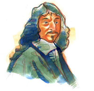 Portrait of Rene Descartes (1596-1650), English philosopher and writer   1458643   ja       japanese Successfully Translated  Original: Blind Mans Bluff Translat: Blind Man