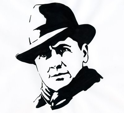 好みと抵抗力のあるフランス人ジャン・ムーランの肖像 (1899-1943) 作： Alessandro Lonati