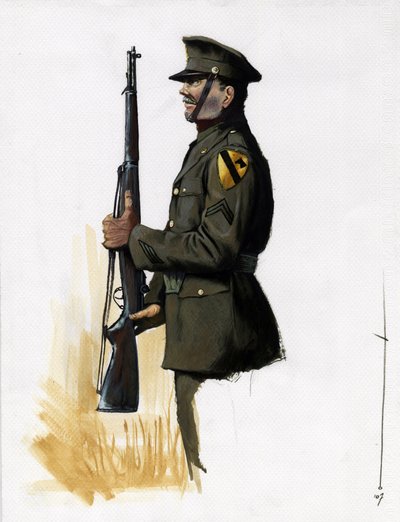 Segunda Guerra Mundial 1939-1945: Divisão de Cavalaria do Exército Americano 作： Alessandro Lonati