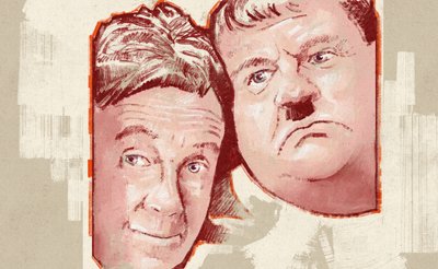 Stan Laurel ja Oliver Hardy (kuva) 作： Alessandro Lonati