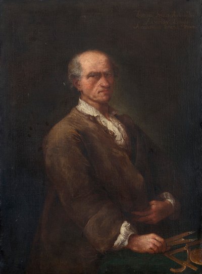 バルトロメオ フェラチーナの肖像画 1692 ～ 1777 年、1770 年頃。 作： Alessandro Longhi