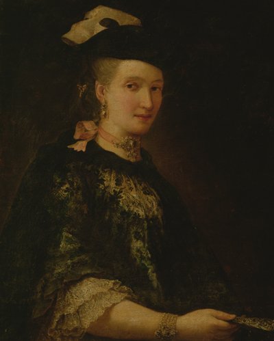 女性の肖像 作： Alessandro Longhi