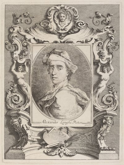 自画像 作： Alessandro Longhi