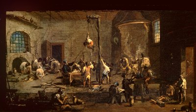 異端審問裁判所、1710〜20年頃 作： Alessandro Magnasco