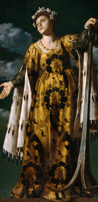 希望の寓意、1617-18年頃 作： Alessandro Turchi