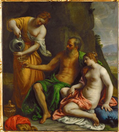 ロトとその娘たち 作： Alessandro Turchi