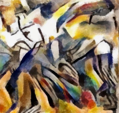 嵐の前に、2016、 作： Alex Caminker