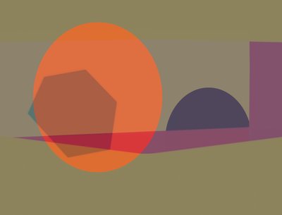 夕方、2016、（c-print） 作： Alex Caminker