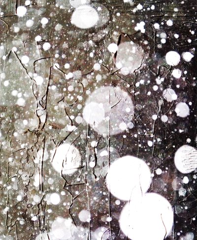 雪,2019,(ミクストメディア) 作： Alex Caminker