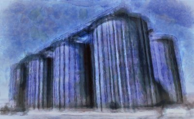 Untitled,2019,(mixed media) 作： Alex Caminker